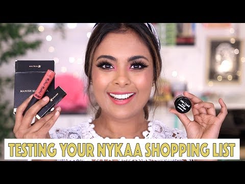 I BOUGHT YOUR NYKAA SHOPPING LIST! Here Is My Sale Haul!