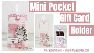 🔴 Mini Pocket Gift Card Holder
