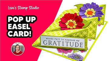 Make 3 Fun Fold Pop Up Easel Cards with a Twist - No Dies Needed!