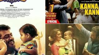 Kannana kanne video song/Thala ajith,nayanthara song/D.imman/sid sriram/viswasam upcoming movie 2019