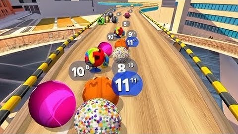Colour Ball Going Balls Game Super Speed racing   Android Gameplay