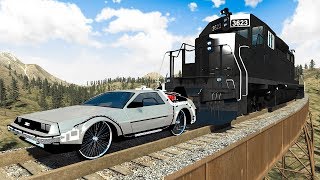 Train Accidents #6 - BeamNG DRIVE | SmashChan