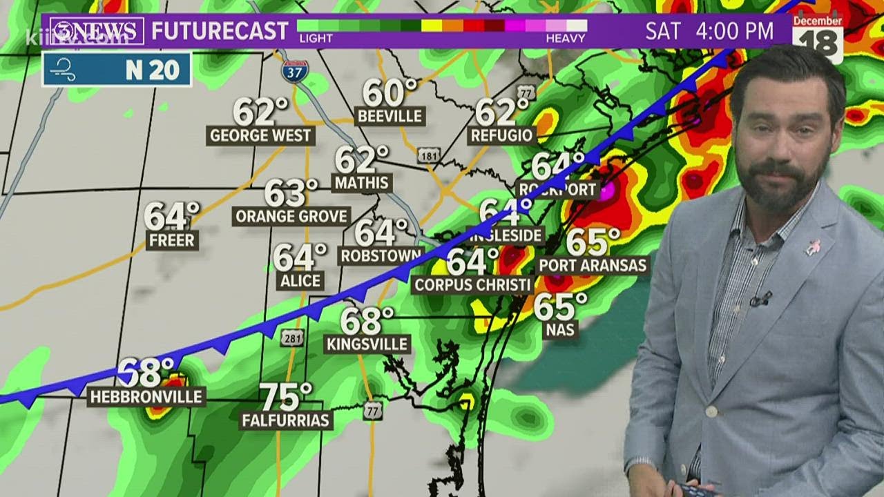 Alan Holt KIII South Texas Weather Forecast 12172021 YouTube