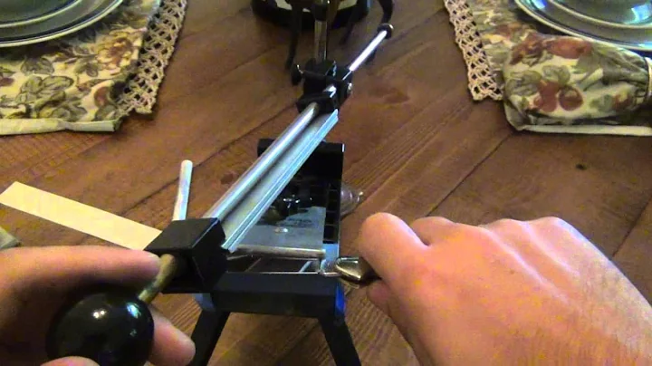 EdgePro Apex Sharpening System Update + Quick Polished Edge