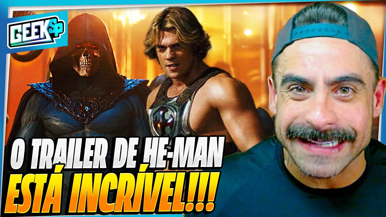 QUE TRAILER FOI ESSE?! HE-MAN 2026 REACT DO TRAILER