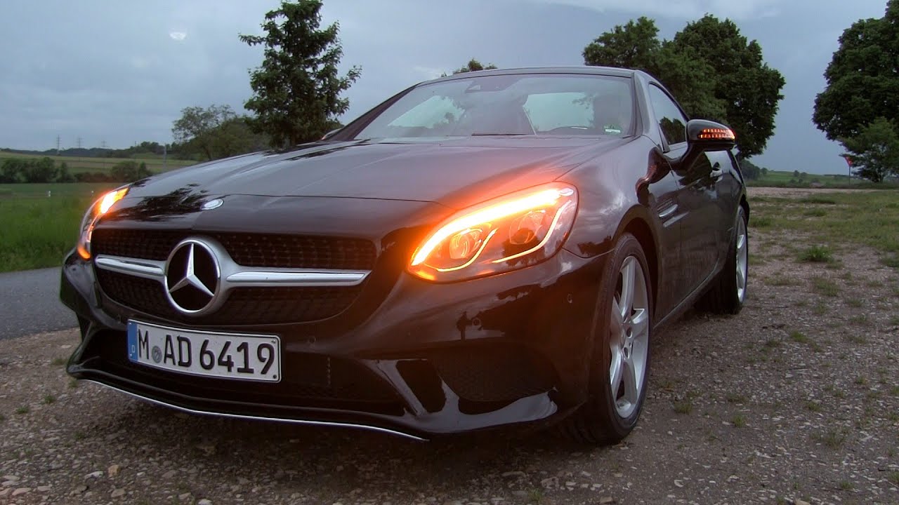 2016 Mercedes SLC 200 (184 HP) TEST DRIVE | by TEST DRIVE FREAK - YouTube