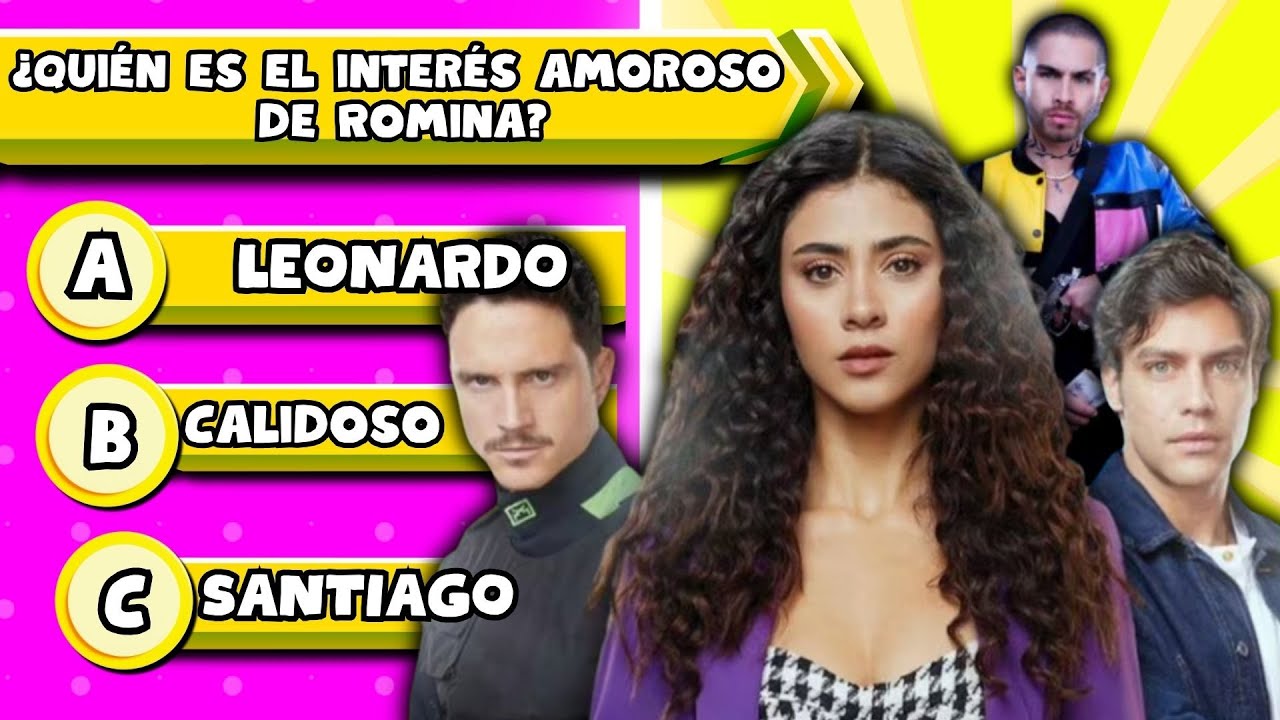 CUANTO SABES DE LA SERIE ROMINA PODEROSA?😱💥 Ponte a prueba!😍 