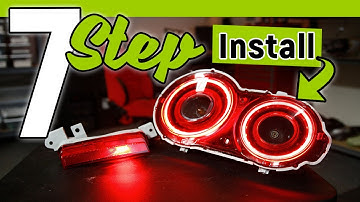 How To Install Tail Lights - 7 Steps | Nissan GTR | FlyRyde