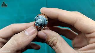 PR100K-K6S1 | WH148 100K potentiometer variable resistor knob