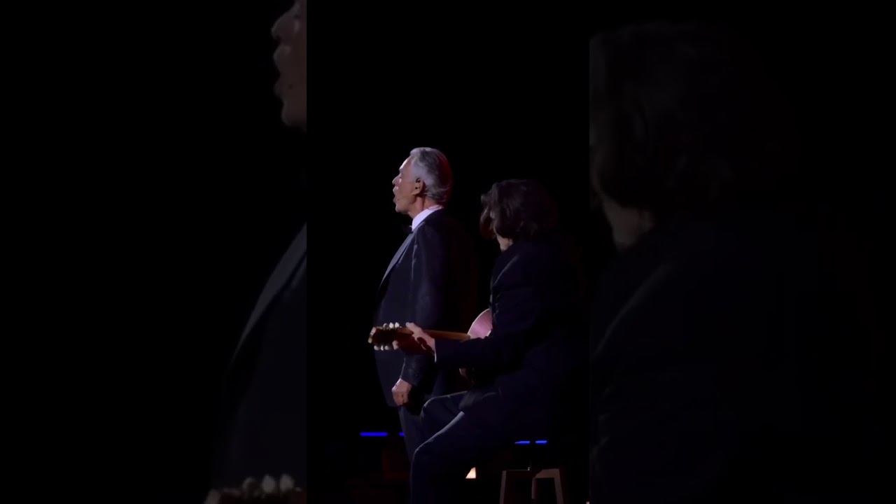 Magnificent performance by Johnny Depp and Andrea Bocelli