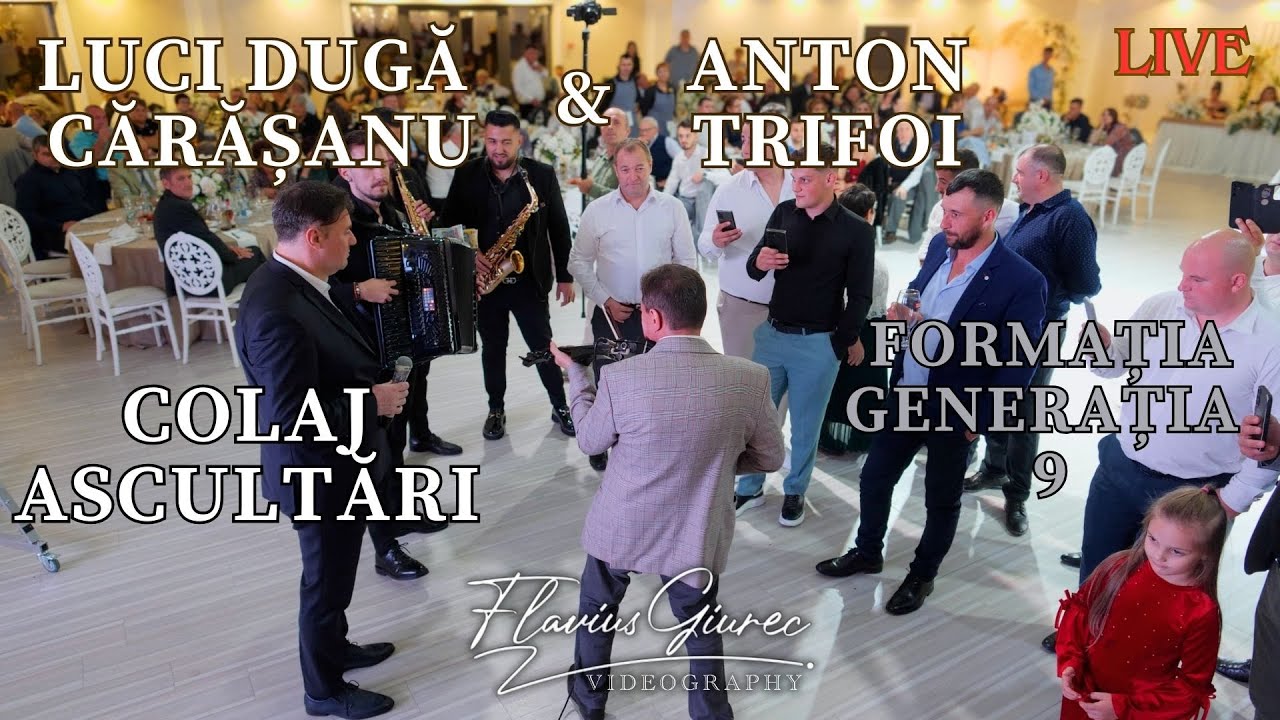 Luci Duga, Anton Trifoi & Generatia 9 - Colaj ASCULTARI | Nuntă Marian & Ema | LIVE 2025