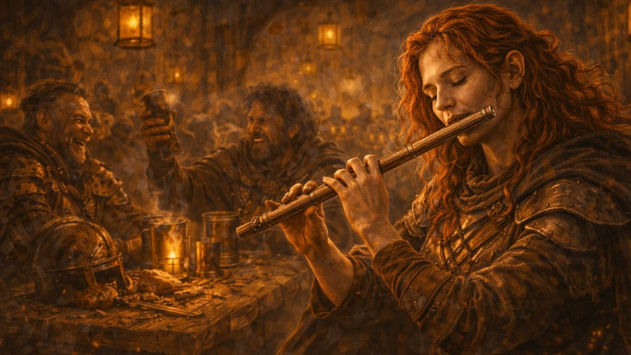 Fantasy Medieval Folk - Horn & Honeyed Ale