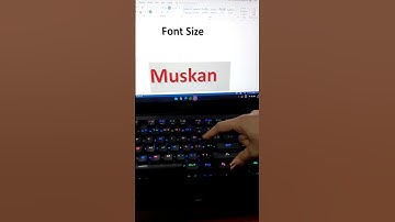 Changing Font Size 👍🏻_ Try This Shortcut In MS Word!#shorts #shortcutkeys #msword #keybordshortcut