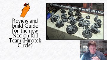 Review and build guide for the new Necron Kill Team (Hirotek Circle)