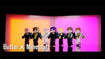 BTS - Butter (Minecraft Animation Remake)