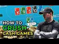 How to beat online cash games play and explain cash game strategies