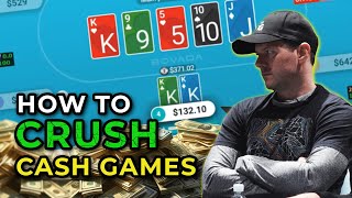 How to Beat Online Cash Games: Play and Explain Cash Game Strategies