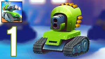 Tanks A Lot! - Realtime Multiplayer Battle Arena - Gameplay Walkthrough Part 1 (Android, iOS)