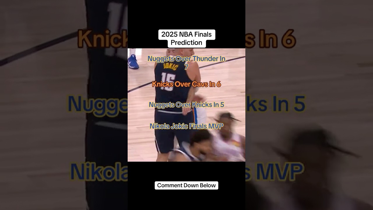 2025-26 NBA Finals Prediction 