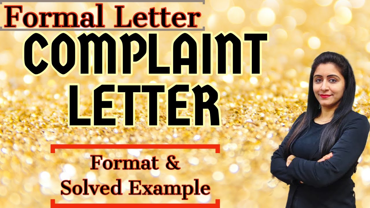 COMPLAINT LETTER FORMAL LETTER SSC BOARD CBSE EXAMPLE FORMAT