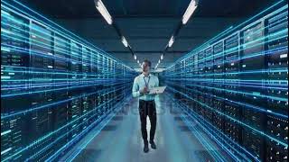 stock-footage-futuristic-animated-concept-big-data-center- |Free Stock Video | 4K