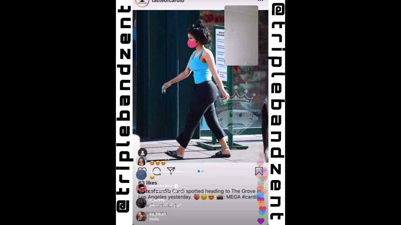 CARDI B Gets heated at blogger for posting unwanted picture of her | *New 2022* | 