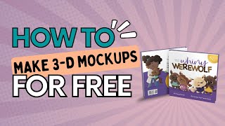 3D Book Mockups | How to Make Digital Book Graphics for FREE