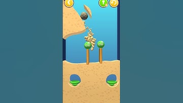 Dig this 2 - Sandbox - World 6 - level 5 solutions #puzzle game #mobile dig game