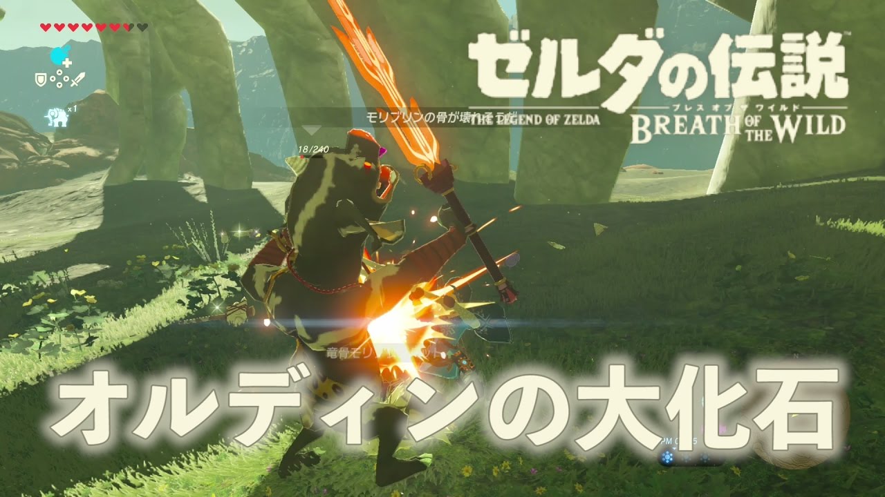 オルディンの大化石 ブレスオブザワイルド ゼルダの伝説 Youtube オルディンの大化石 ブレスオブザワイルド ゼルダの伝説 Youtube