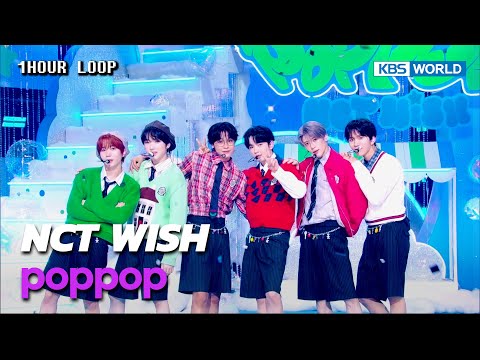 [1HR LOOP🔥] NCT WISH - <strong>poppop</strong> [Music Bank] | KBS WORLD TV 250418