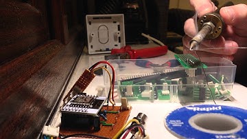 Lets Build - A temperature and rain sensor with an esp8266 (esp-12e) arduino