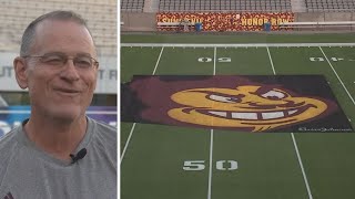 ASU groundskeeper known for football designs set to retire