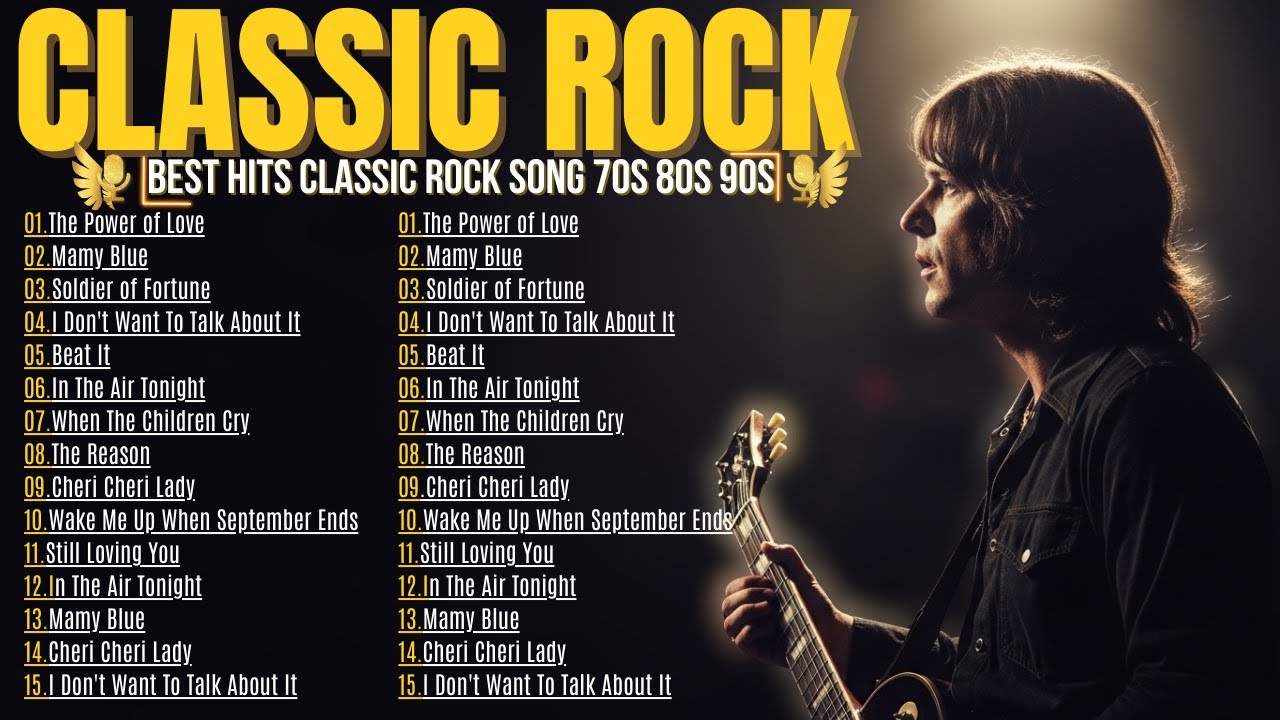 Slow Rock Classic Rock Ballad Collection for Late Night Memories, Love, and Deep Emotions