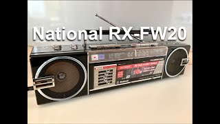 National RX-FW20 1986г