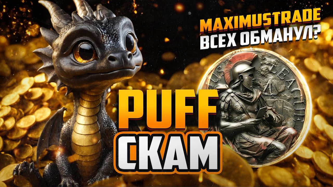 🐲PUFF МЕМКОИН СКАМ? | СХЕМА КАНАЛА MAXIMUS TRADE | ПОЛНЫЙ РАЗБОР MEMCOIN PUFF THE DRAGON