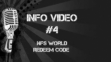 Info Video #4 - NFS World 2 YEARS ANNIVERSARY SpeedBoost Redeem Code