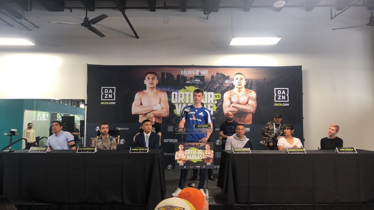 ¡En vivo presentan la pelea de Vergil Ortíz vs Samuel ...
