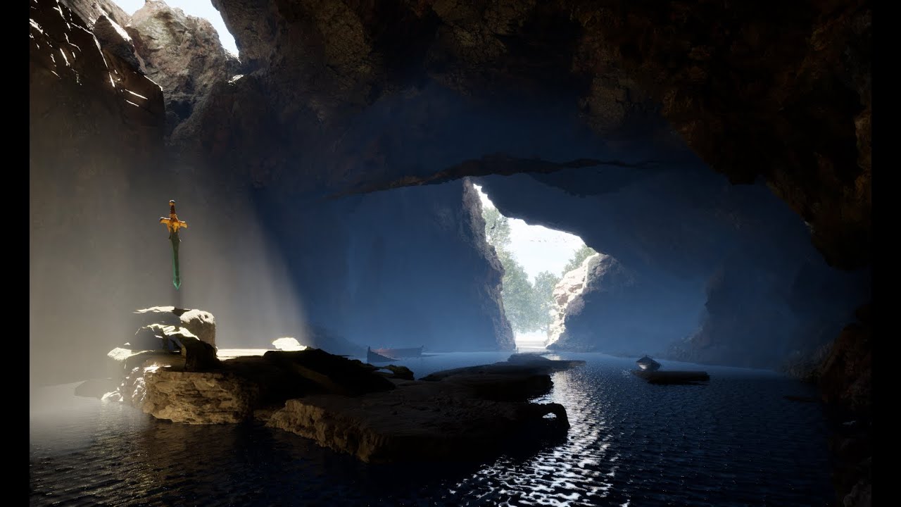🌌 Mystical Cave Environment Design | Unreal Engine 5
