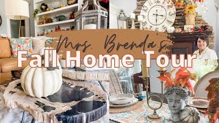 MRS. BRENDAS FALL HOME TOUR | + HUGE SURPRISE!!🎃🍂🍁