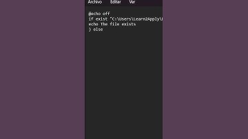 Conditional Logic: Using IF ELSE in a .BAT File