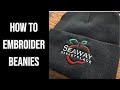 How to Embroider Beanies
