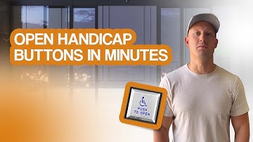 How To Open a Handicap Door Button | Quick & Easy Guide