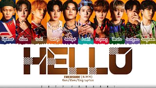 TREASURE (트레저) - 'HELLO' Lyrics [Color Coded_Han_Rom_Eng]