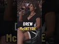 Samantha Irvin announcing the winner Drew McIntyre 🔥🔥🔥 #samanthairvin #wwe #wweraw #wrestling