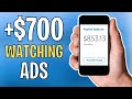 Make $700+ Watching ADS *100% FREE* - Make Money Online 2021