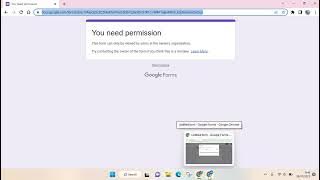 EASY! How to Fix Google Forms Needs Permission to Enter