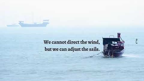 Adjust the Sails: Navigating Life’s Winds with Resilience