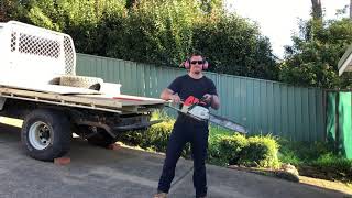 Chainsaw basic service and carburettor adjustment: Stihl 036 and 2 stroke fueling issues