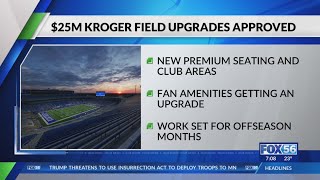 $25M improvement project at Kroger Field aims to boost fan experience