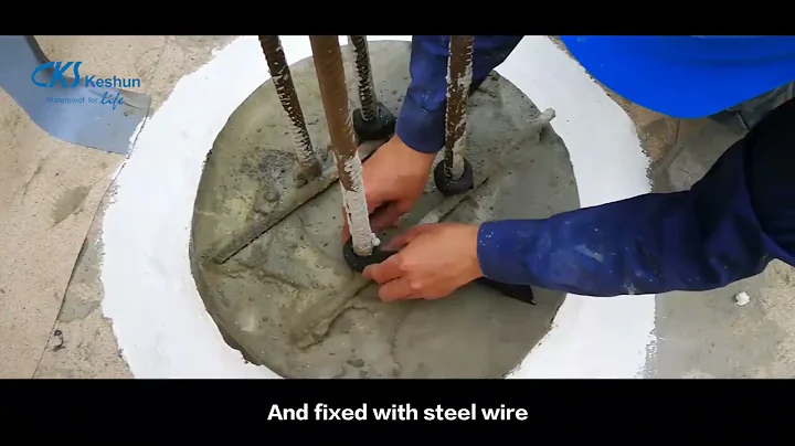 Keshun Aquaprufe APF-C Installation Guide (adhesive overlap) Demonstration|Basement|Roof|Tunnel|